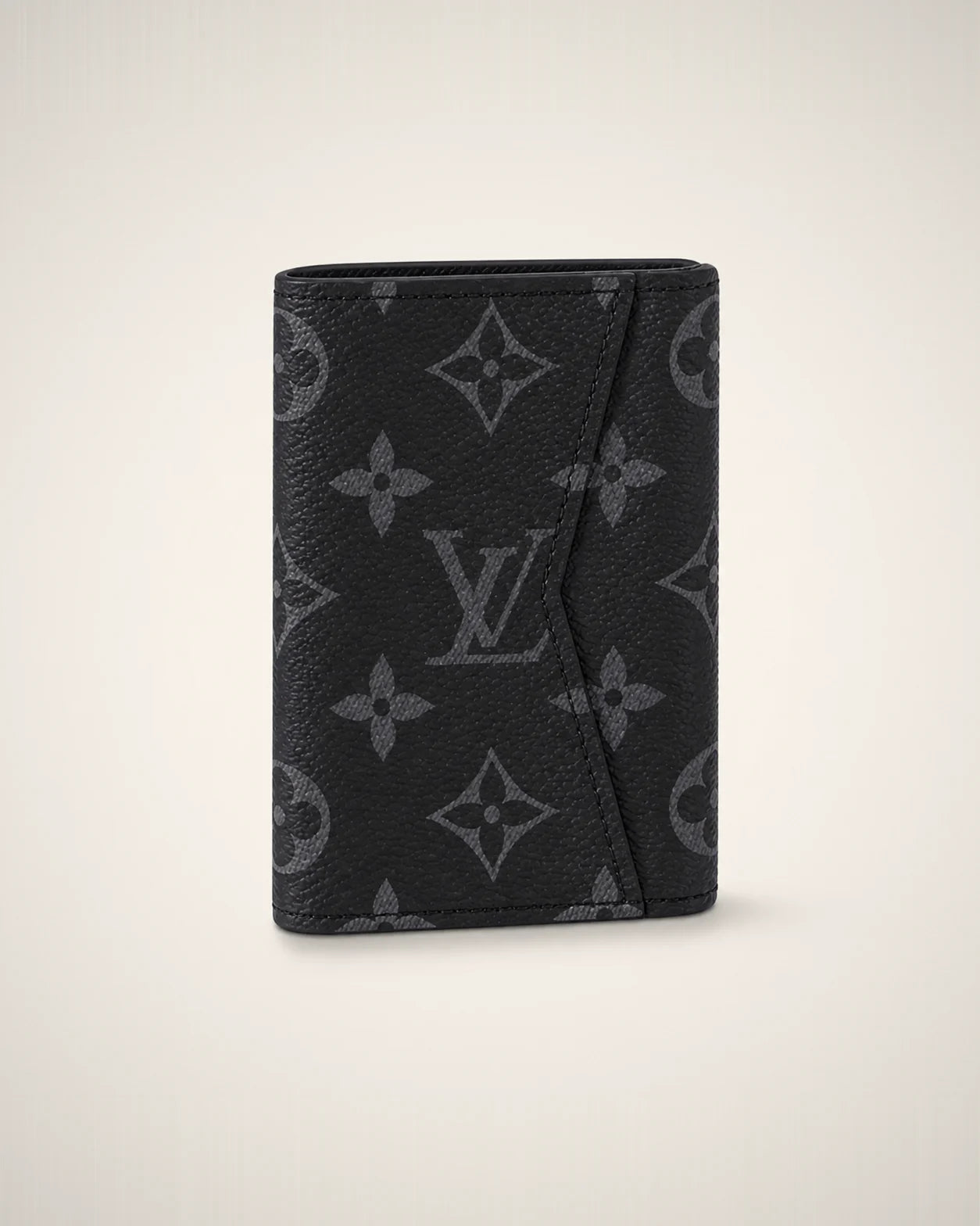 Louis Vuitton Pocket Organizer Monogram Eclipse, pieza compacta de marroquinería de lujo.